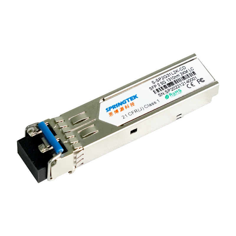 WDM compatível LC 2.5G 1310nm dos transceptores de SFP 2km Cisco com o módulo ótico dos transceptores de DDM