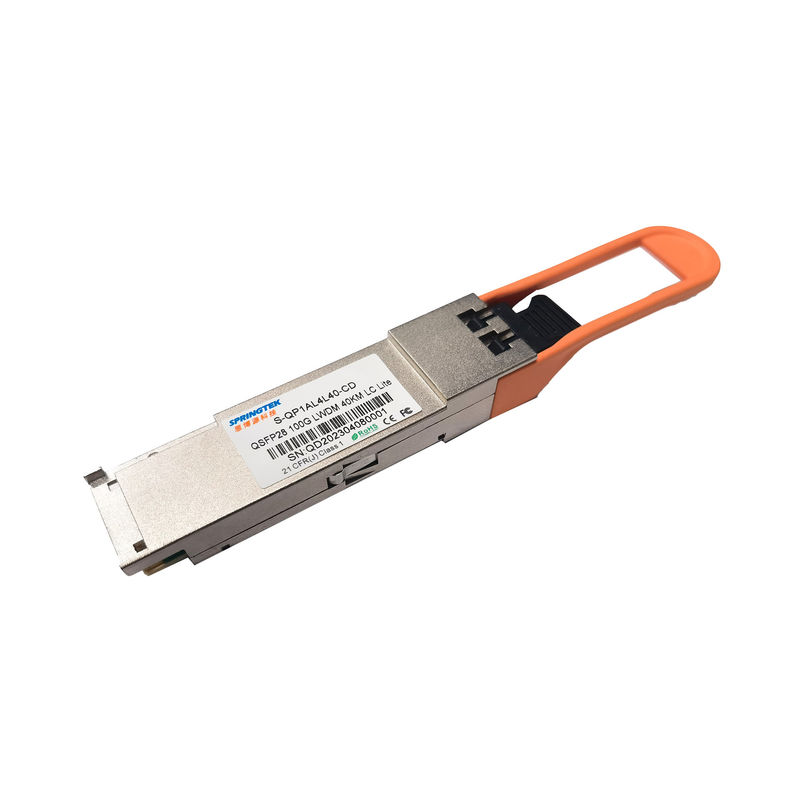 Módulo ótico compatível do transceptor de Lite 100Gbps 1294 -1310nm 40Km dos transceptores de Cisco ER4 100G QSFP28