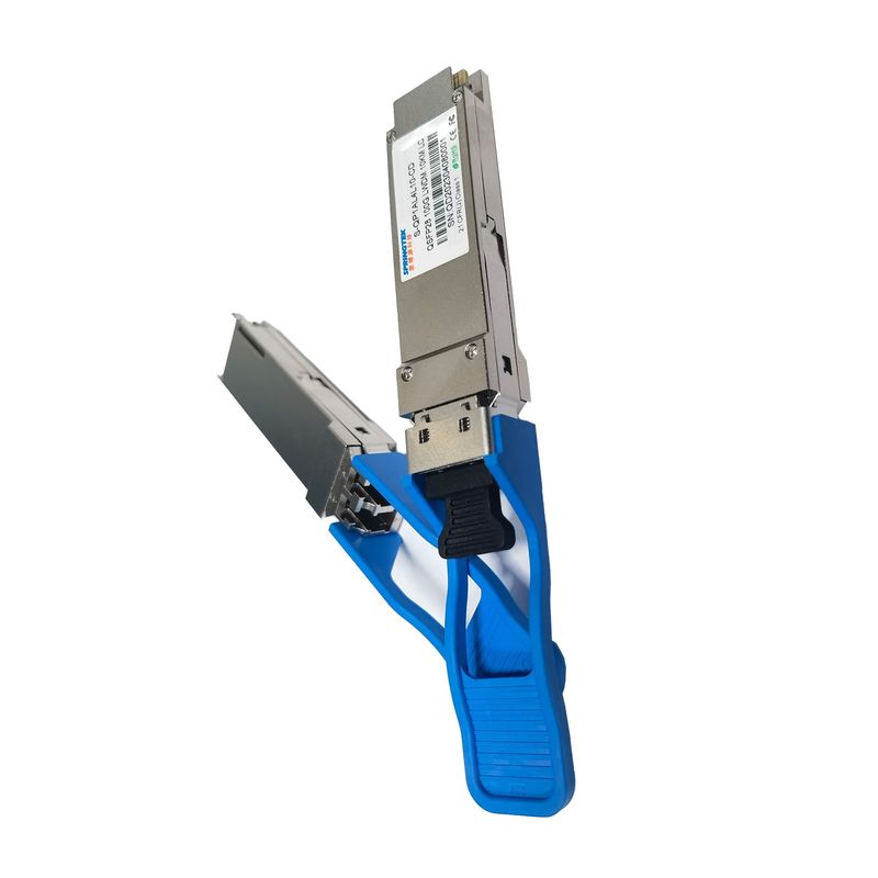 WDM compatível frente e verso do transceptor 1310nm 10km DOM LAN do LC SMF 100gbase Cisco QSFP28 LR4