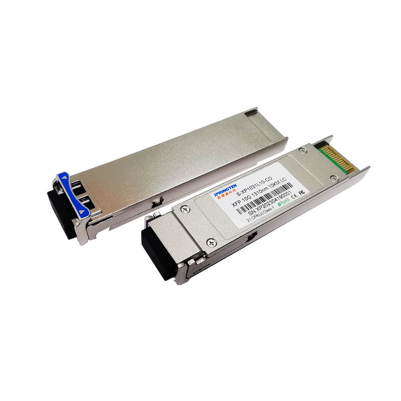 Transceptores óticos 1310nm 10km de 10GBASE-LR/LW OC-192/STM-64 DOM Module 10G XFP LR para Dell