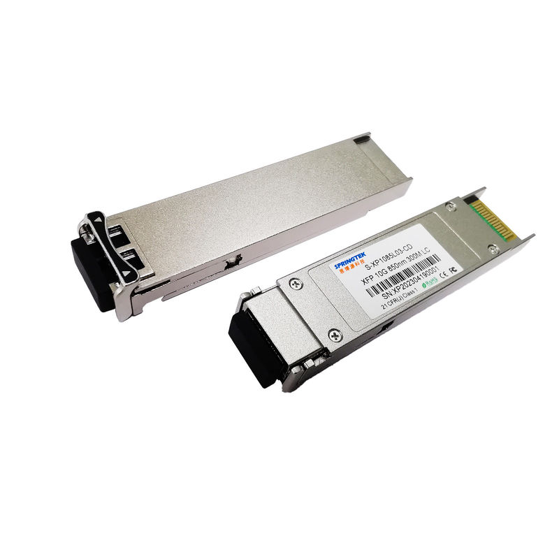 conector ótico Pluggable do LC do transceptor dos transceptores XFP do SÊNIOR 850nm 10G SFP+ de 10G XFP